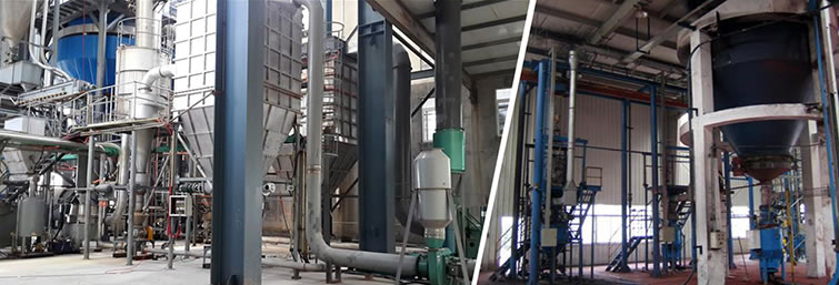 "氣力輸送設備現場"